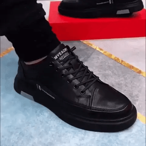 Elegant Genuine Leather Trainers