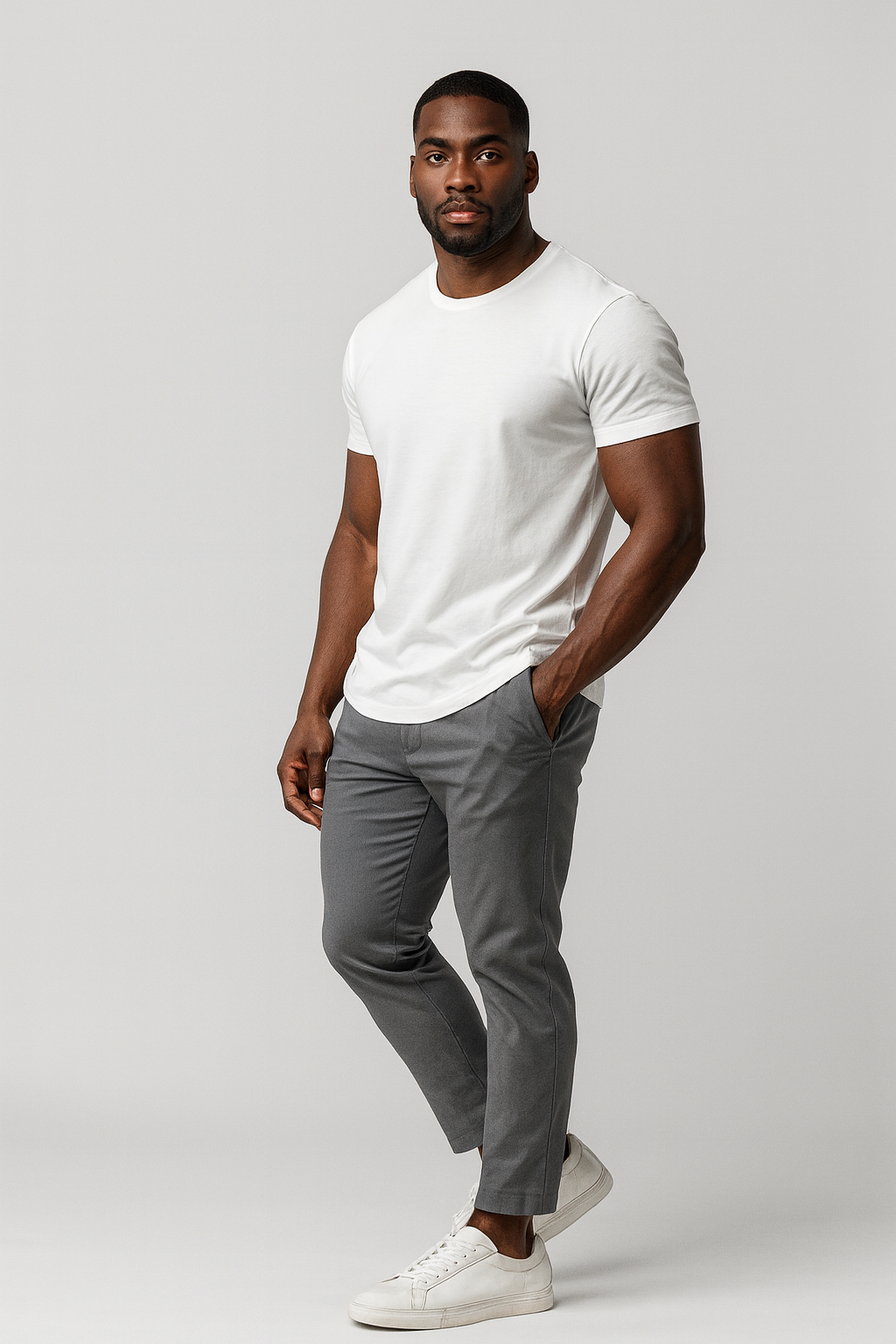 EleganzFit | Męskie spodnie slim premium