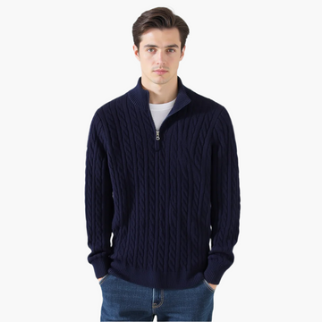 Jersey Premium Quarter-Zip | Old Money Comfort Edition