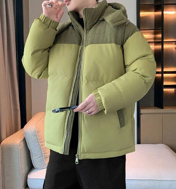 Winter Padded Jacket – Premium Style with Corduroy Lining