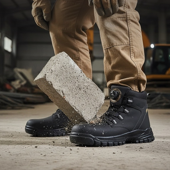 1+1 ZA DARMO: TitanGuard Pro™ – Niezniszczalne buty ochronne